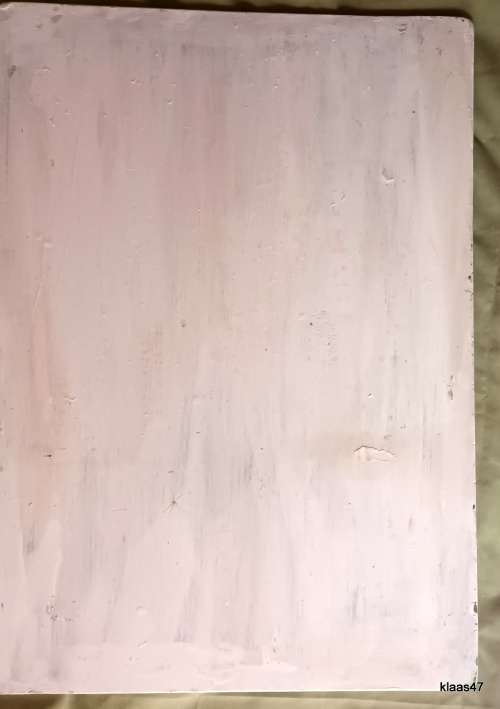 Unframed Oil painted on Board of Rural Scene by Arnie Malambile