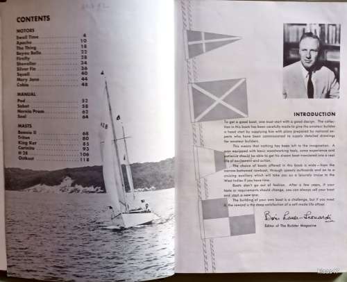 How to Build 20 Boats - Editors of The Rudder Magazine - Hardcover 1960