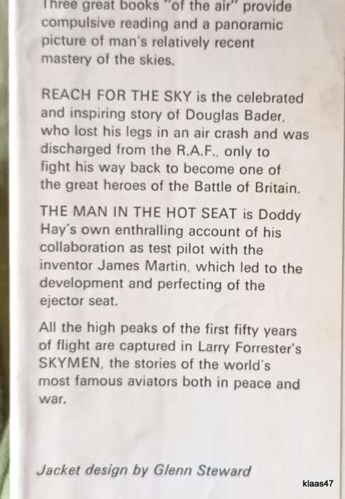 3 Great Air Stories - Hardcover - Skymen/Reach for the Sky/The Man in the Hot Seat