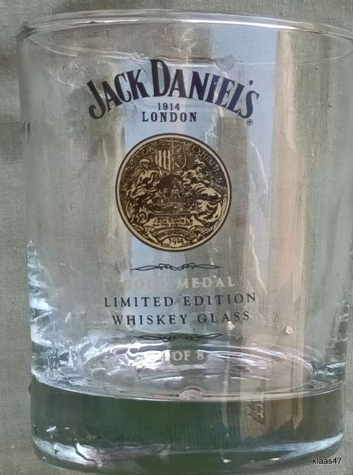 Jack Daniel`s - Gold Medal - Limited Edition Whisky Glass - No. 4 of 8