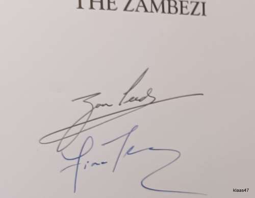 The Zambezi (River of the Gods) - Jan and Fiona Teede - Hardcover  **Signed copy**