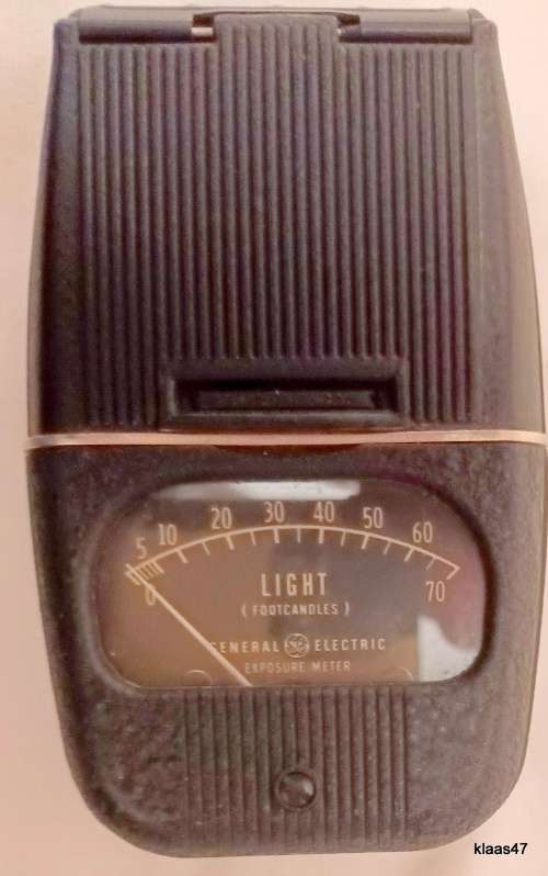 Vintage Exposure Meter / Light Meter - General Electric - Made in USA