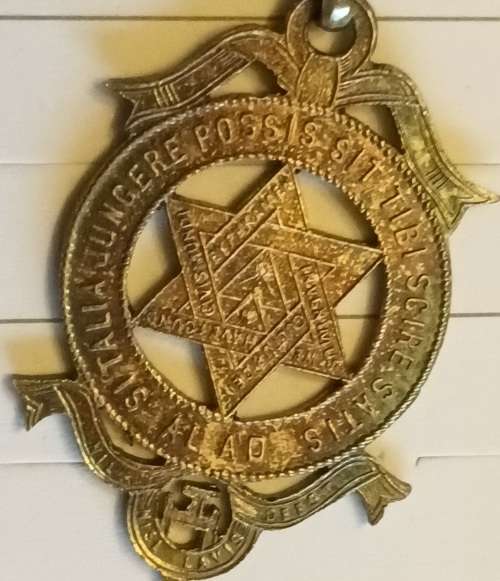 Vintage - Masonic Breat Jewel/Medal - In original box Toye & co. Ltd