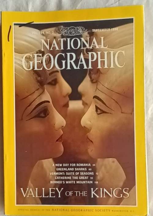 National Geographic - Vol 194 No. 3 - September 1998 - Valley of the Kings