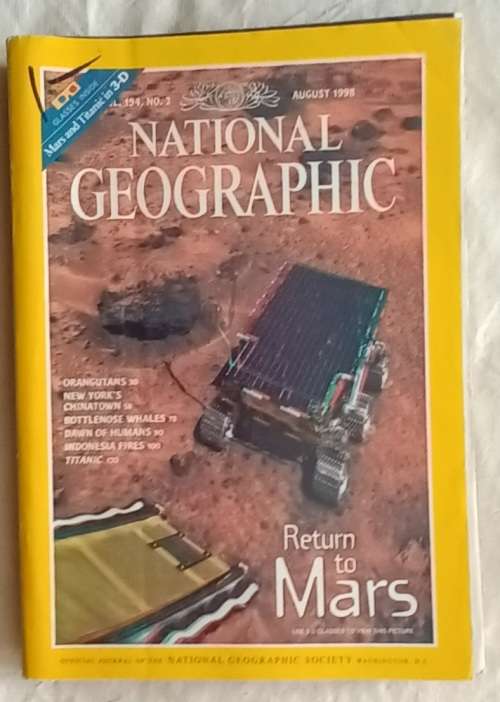 National Geographic - Vol 194 No. 4 - August 1998 - Return to Mars