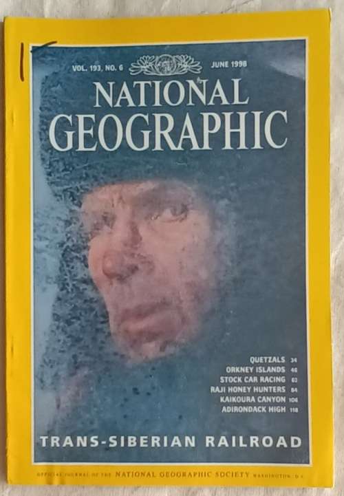 National Geographic - Vol 193 No. 6 - June 1998 - Trans-Siberian Railroad