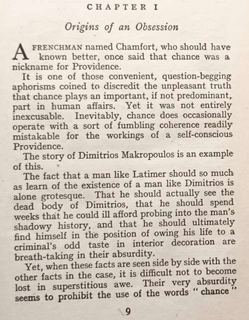 The Mask of Dimitrios - Eric Ambler - Hardcover