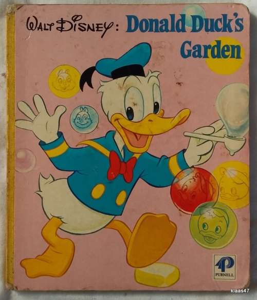 Walt Disney: Donald Duck`s Garden - Board Book 1984