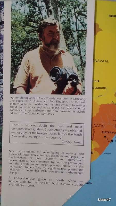 The Tourist in South Africa - Denis Conolly - Paperback 1978