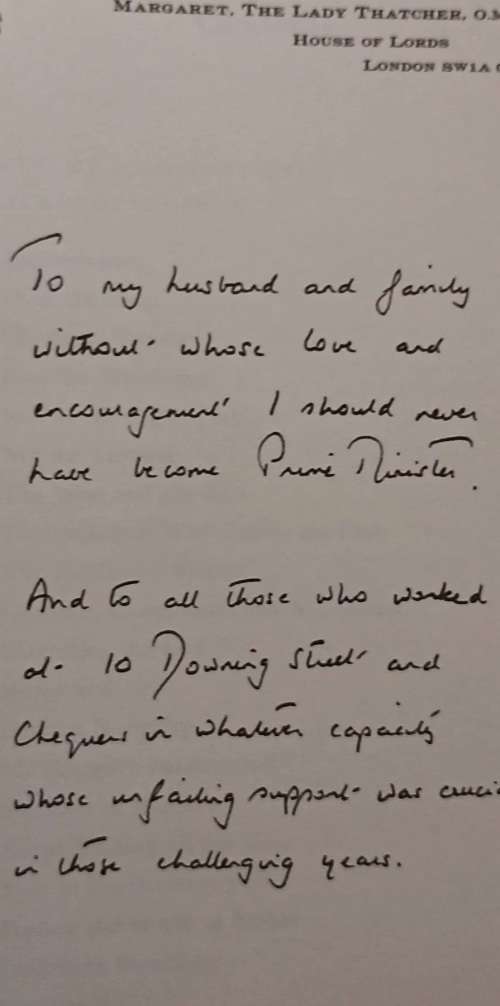 The Downing Street Years - Margaret Thatcher - Hardcover 1993