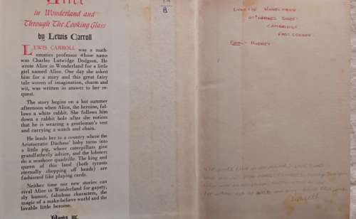 Alice in Wonderland by Lewis Carol Hardcover