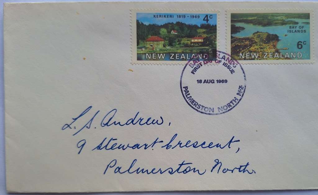 New Zealand 1969 Early European Settlements FDC