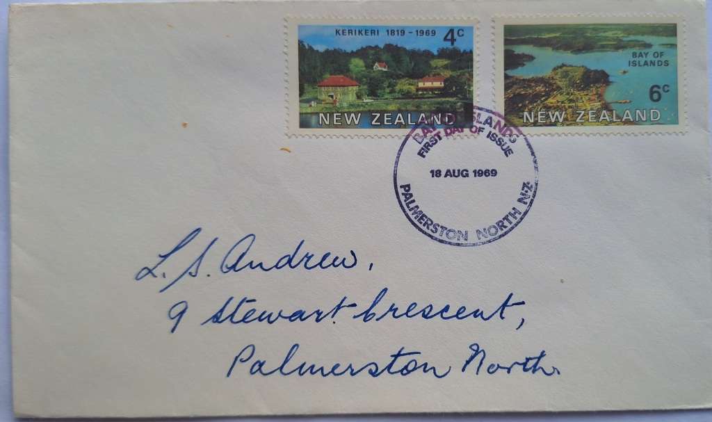 New Zealand 1969 Early European Settlements FDC