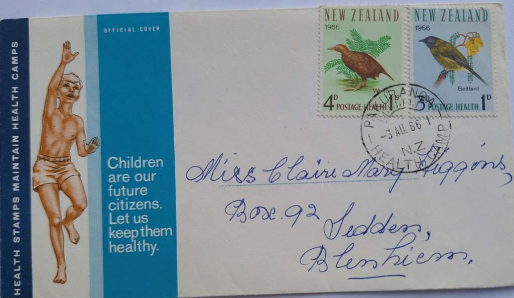 New Zealand 1966 Health FDC
