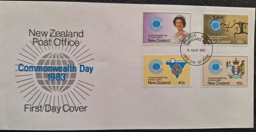 New Zealand 1983 Commonwealth Day FDC
