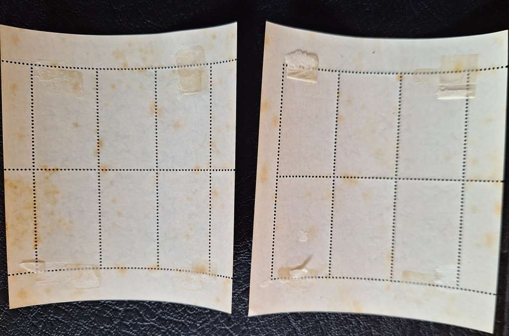 New Zealand 1959 Health Issue Birds Set of 2 Unused Hinged Miniature Sheets