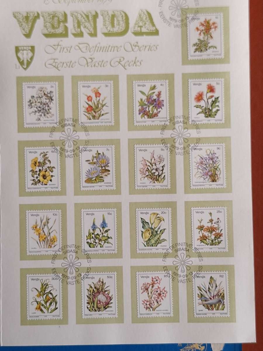 Venda 1979 First Definitive Series Folder 1.1 in Envelope