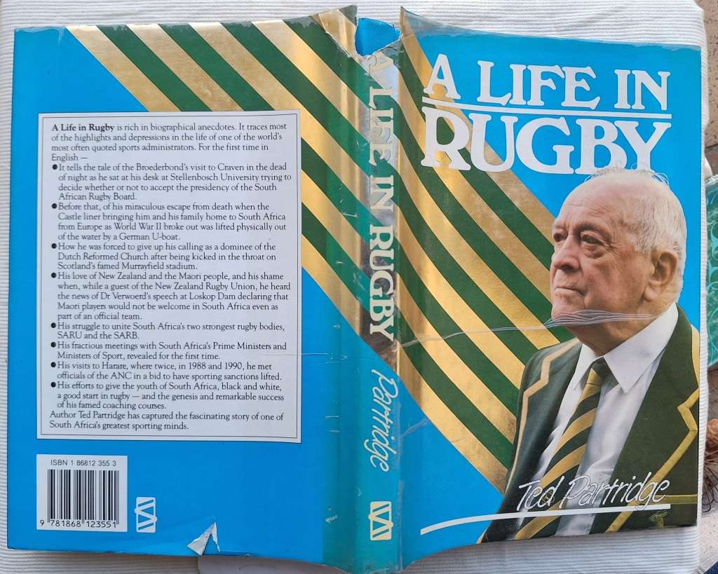 A Life in Rugby by Ted Partridge Hardcover