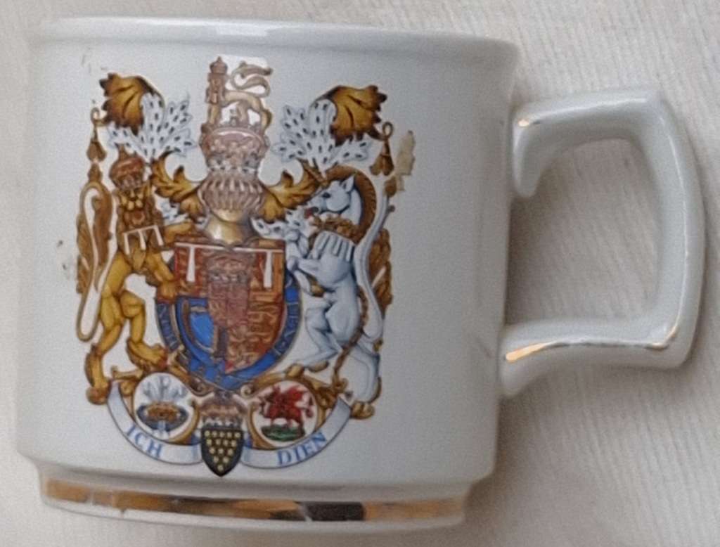 Royal Wedding 29th July 1981 Prince Charles & Lady Diana Spencer Mug by Wood & Sons England