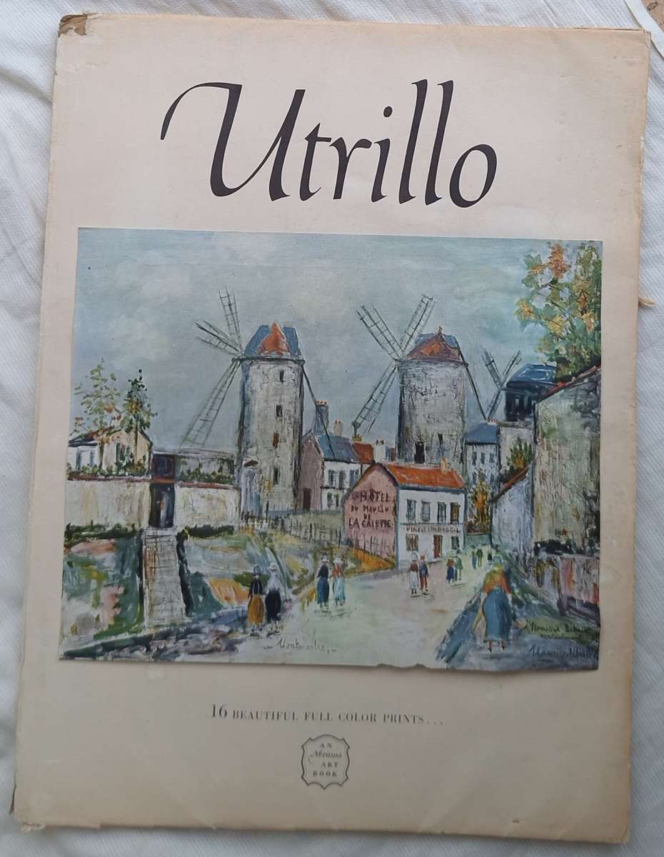 An Abrams Art Book: Utrillo 16 Full Colour Prints