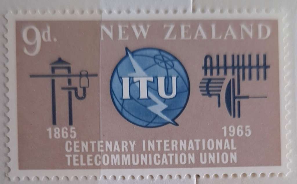 New Zealand 1965 ITU 1 Mint stamp