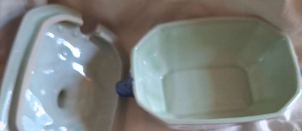 Ironstone Lidded Dish