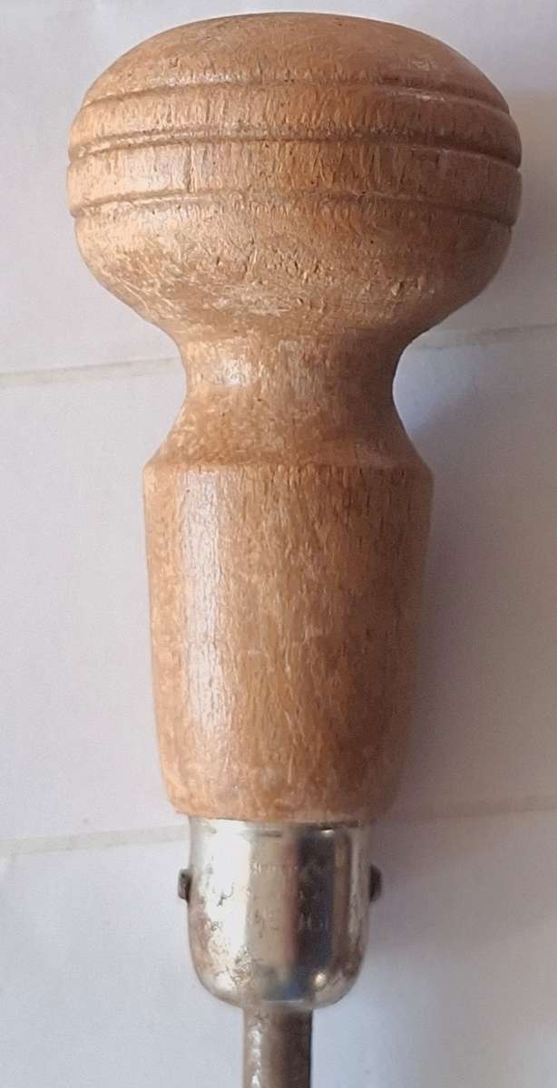 Vintage Wooden Handle Flat Head Screwdriver 1983 Vessel