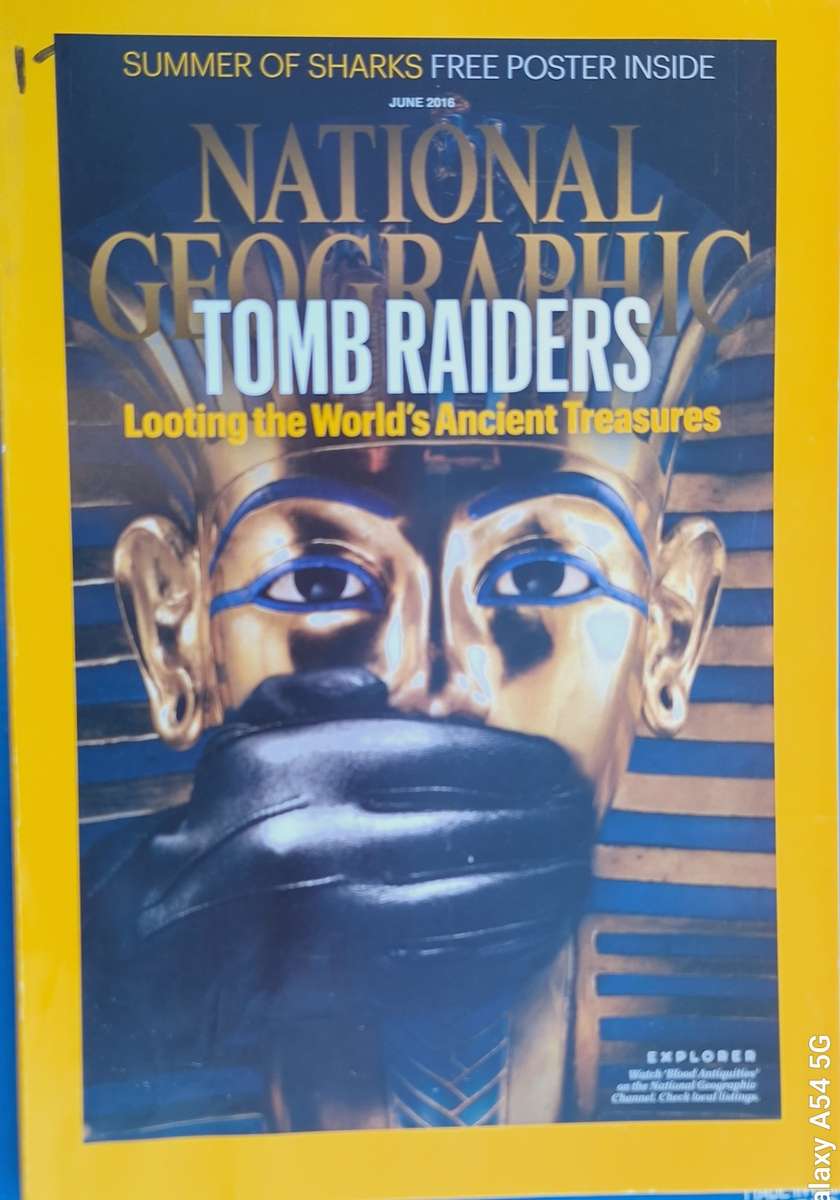National Geographic June 2016 Tomb Raiders