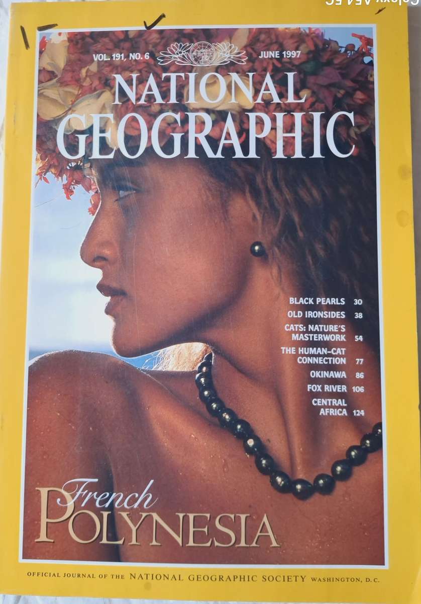National Geographic June 1997 French Polynesia