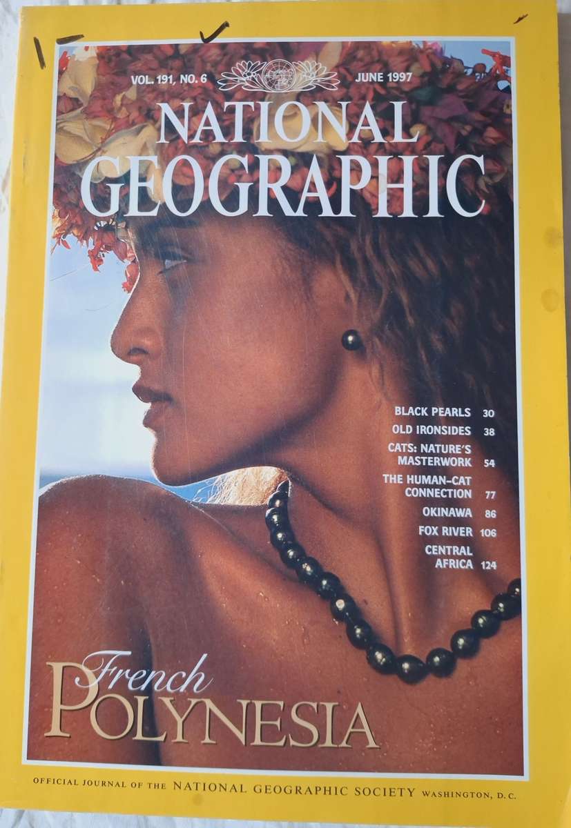 National Geographic June 1997 French Polynesia