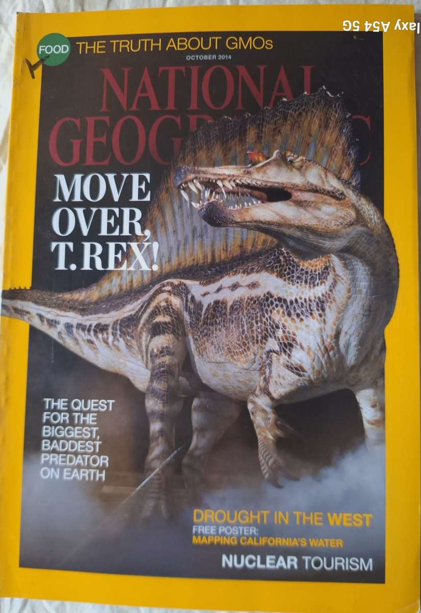 National Geographic October 2014 Move Over, T.Rex!