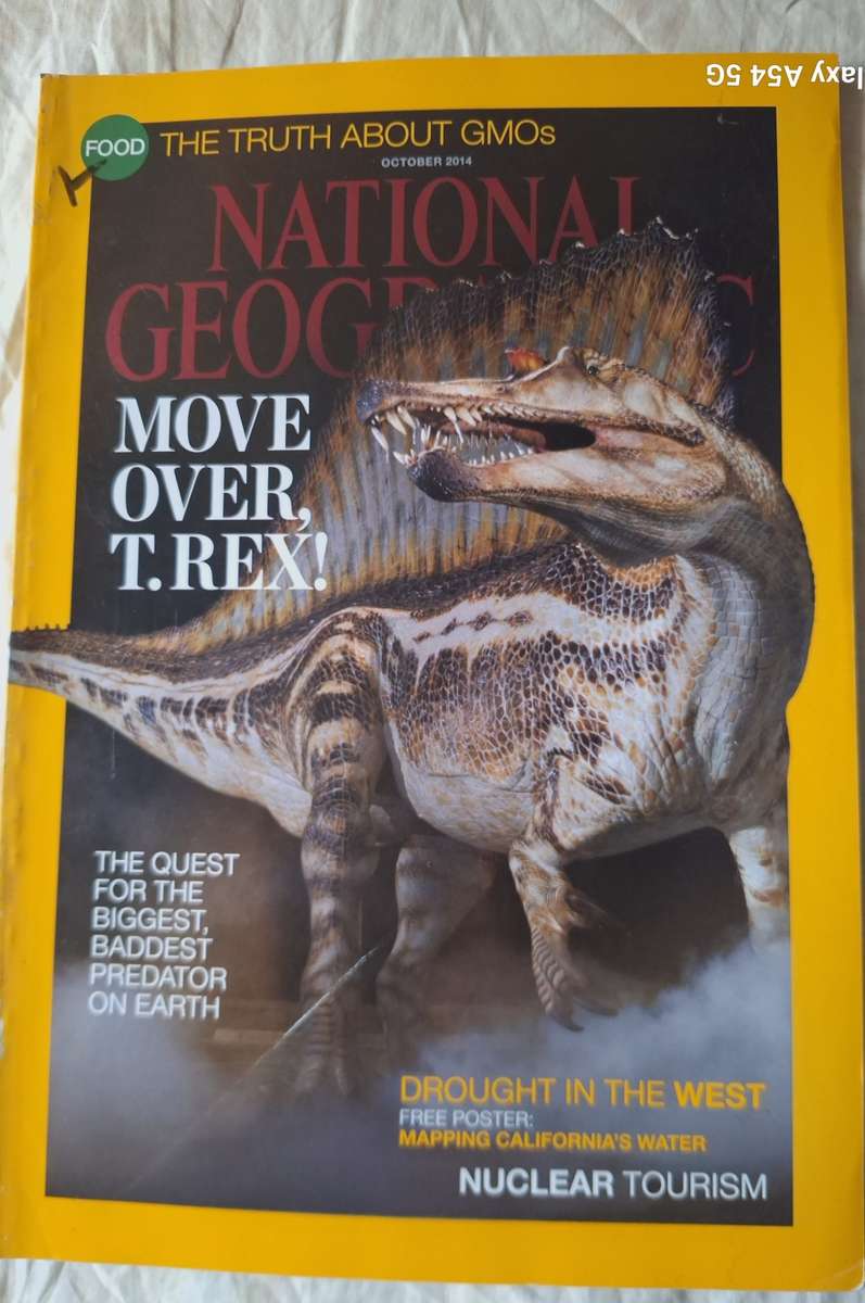 National Geographic October 2014 Move Over, T.Rex!