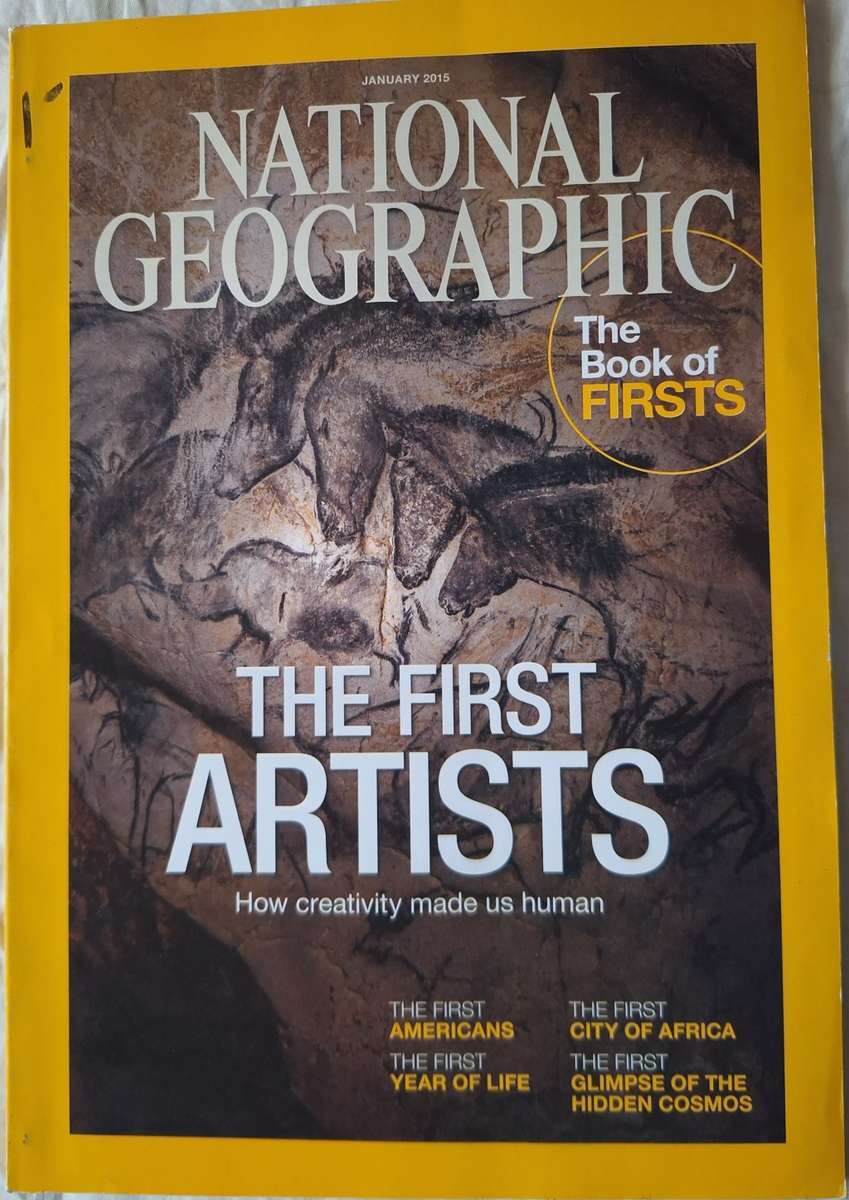 National Geographic January 2015 The First Artists