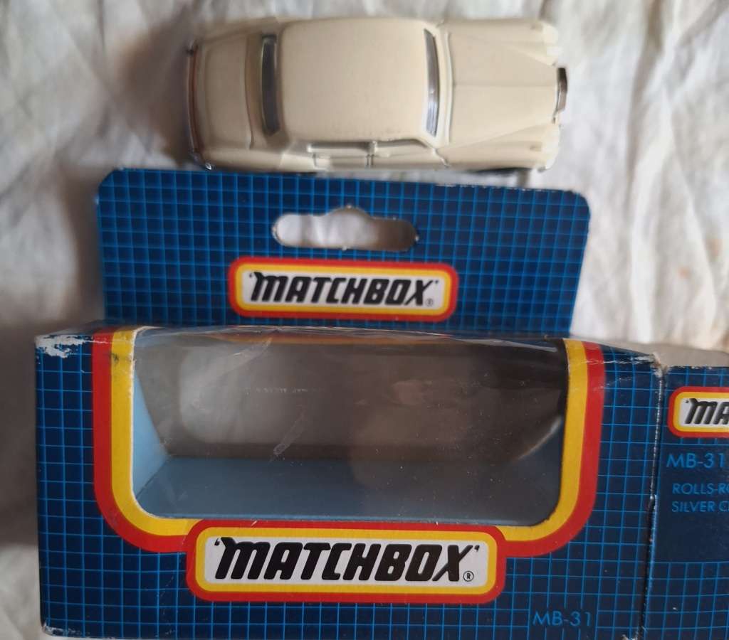 Matchbox MB-31 1985 Rolls Royce Silver Cloud In original box