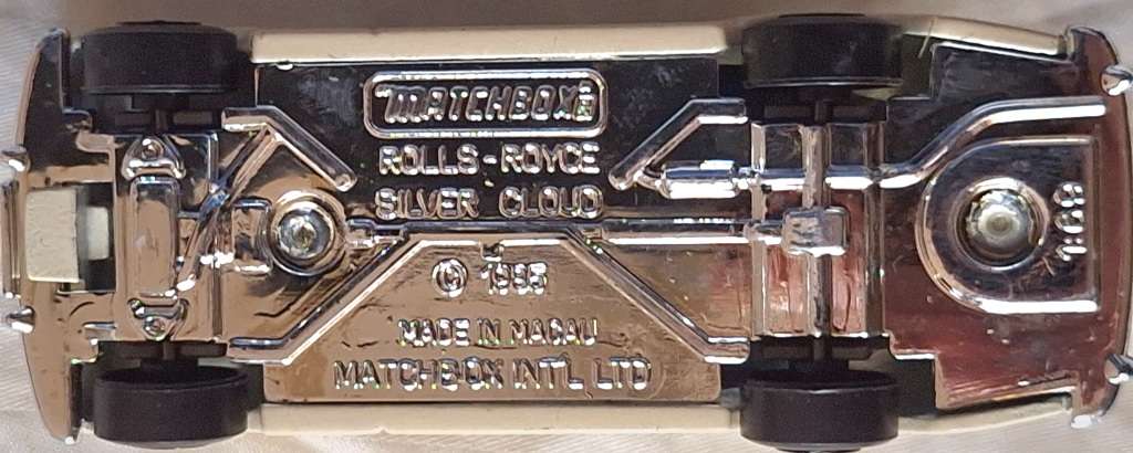 Matchbox MB-31 1985 Rolls Royce Silver Cloud In original box