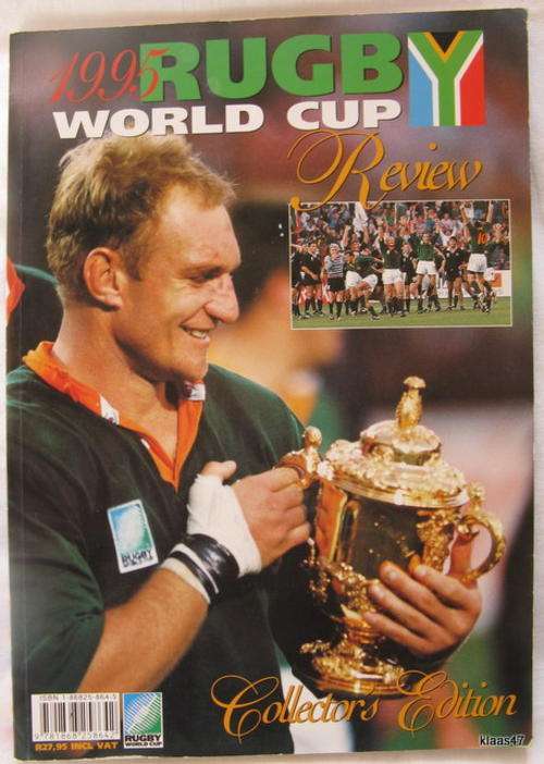 1995 RUGBY WORLD CUP REVIEW COLLECTORS EDITION  PAPERBACK