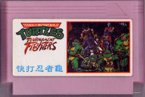 GAME CARTRIDGE : TEENAGE MUTANT NINJA TURTLES - TOURNAMENT FIGHTERS