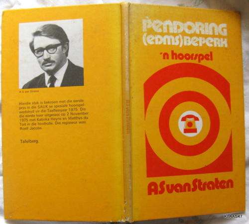 PENDORING  Edms BEPERK  DEUR  A S VAN STRATEN DIN HARDEBAND