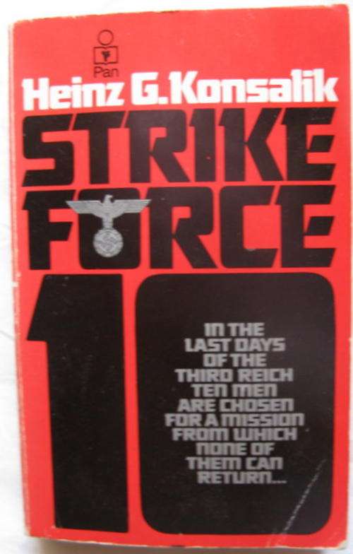 Strike force 10 by Heinz G.Konsalik paperback  1981