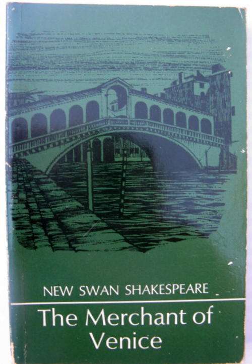The Merchant of Venice paperback  .NEW SWAN  SHAKESPEARE working book