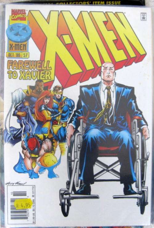 X--MEN Farewell to Xavier  marvel comics Oct 96  57 in plastic