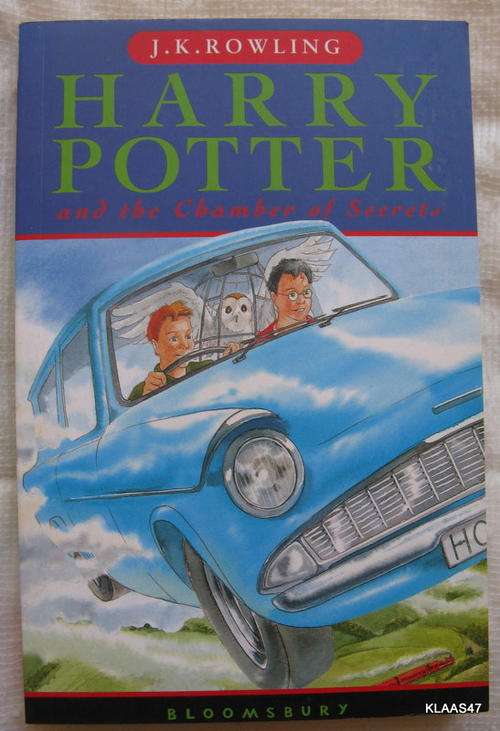 Harry Potter and the chamber of secrets by J.K.Rowling paperback
