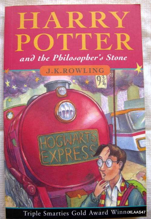 Harry Potter and the Philosopher's stone  by J.K.Rowling paperback