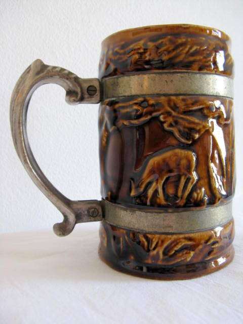 BEER MUG : WITH "SERANCO SP" BANDS : B069