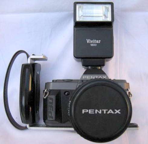 PENTAX : P30T : IN BAG : PLEASE NOTE THERE IS A BLACK LINE IN THE CENTRE OF  THE LENS.