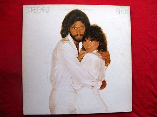STREISAND : GUILTY : CBS 86122 :  **SOME SCRATCHES**