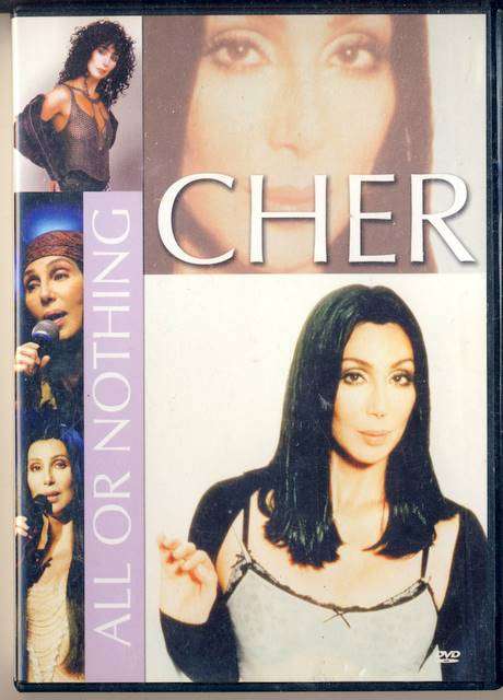 CHER : ALL OR  NOTHING : DVD A2111 : GEMA  VEO STAR  : NO BOOK LET