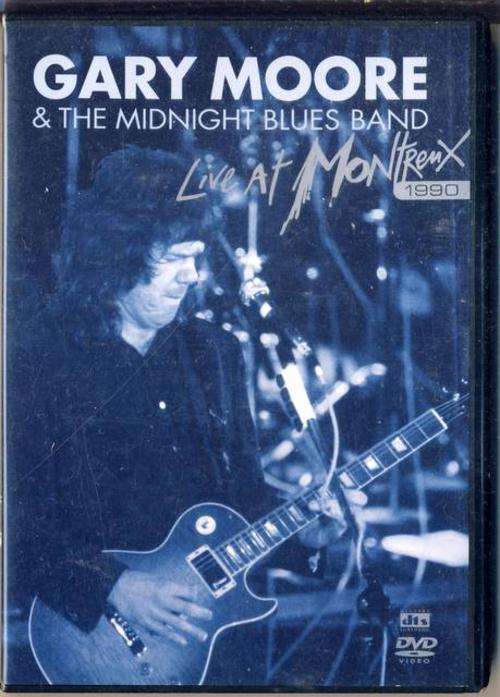 GARY  MOORE  & THE  MIDNIGHT  BLUES  BAND LIVE AT  MONTREUX 1990 DVD