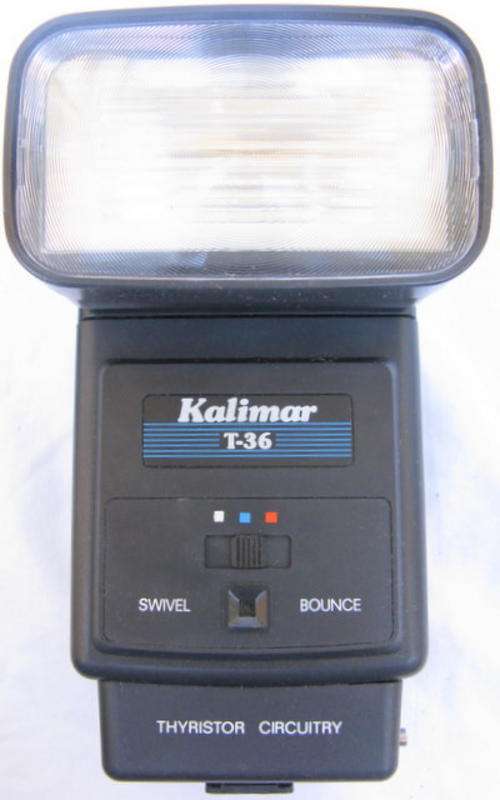 KALIMAR T-36 : ELECTRONIC FLASH : (THYRISTOR CIRCUITRY) : **READY LIGHT COMES ON**