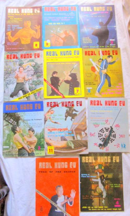 REAL KUNG FU : 11 PARTS : NO 1-9 11-12
